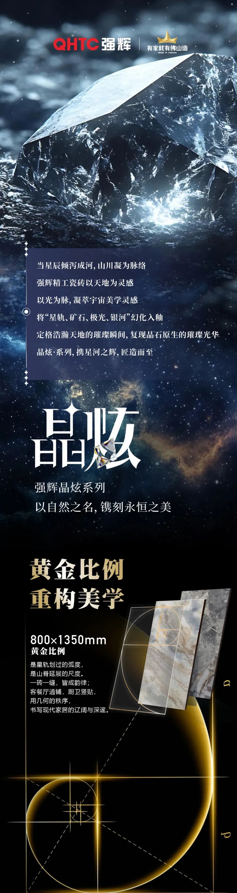 黃金比例，重構美學 | 強輝全新800×1350mm規(guī)格新品即將重磅上市！