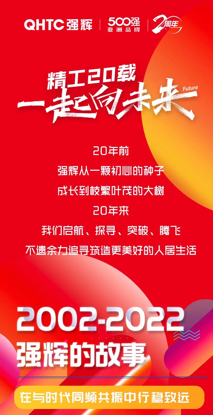 強(qiáng)輝20周年 | 逐夢新征程，一起向未來